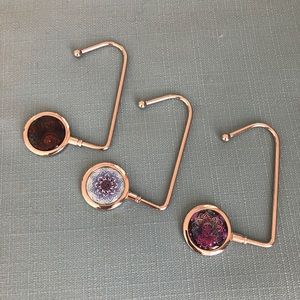 3pcs of Purse Hook Hanger (new)